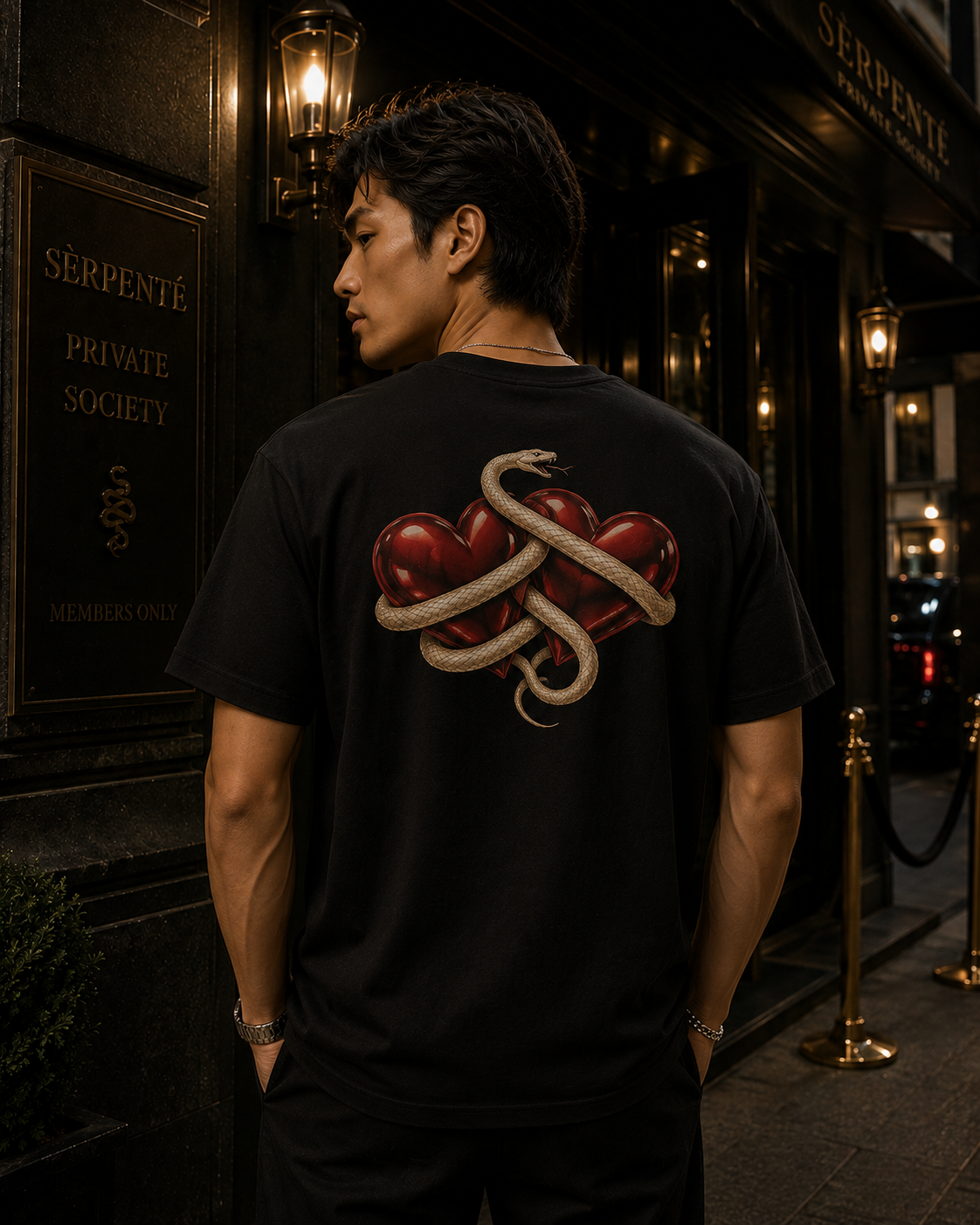 Crimson Serpent Tee