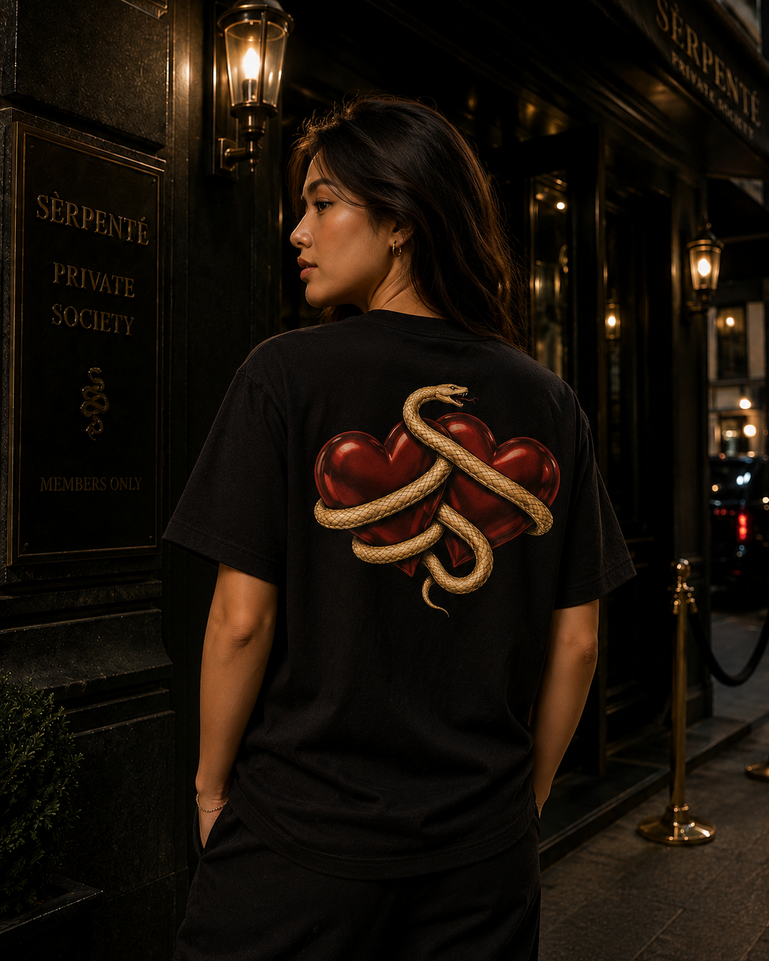 Crimson Serpent Tee